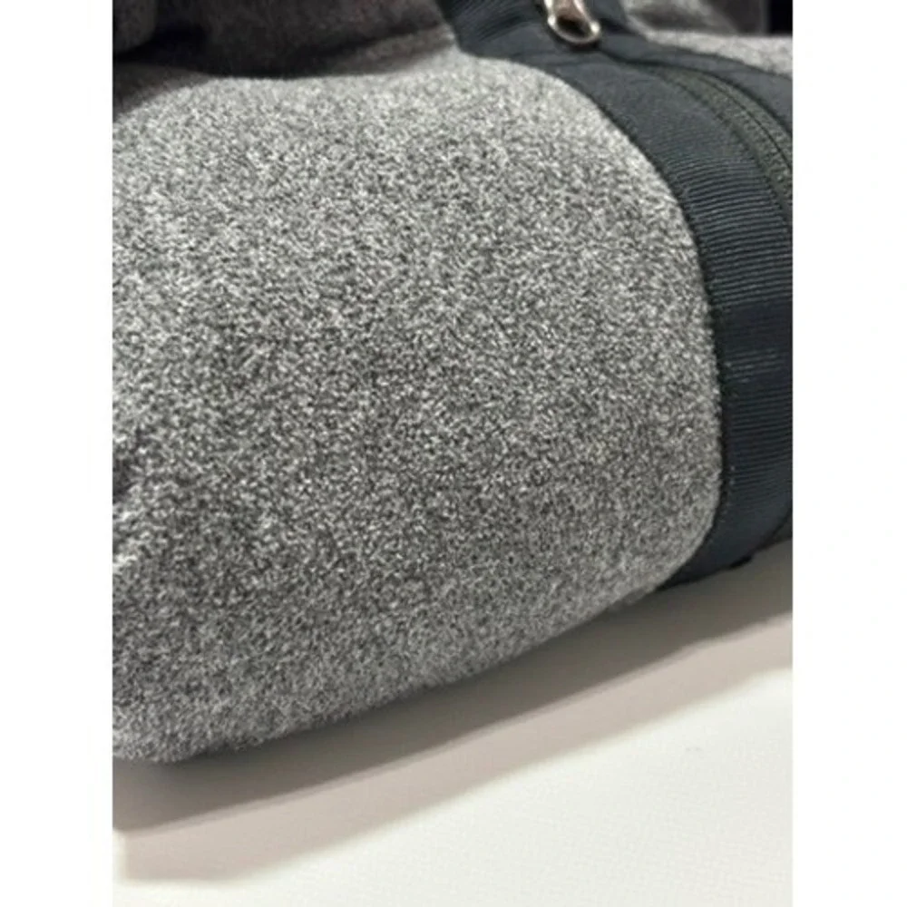 Lululemon Pullover Womens 4 Grey Retrospect 1/4 Zip Fleece Thumbholes Athletic‎